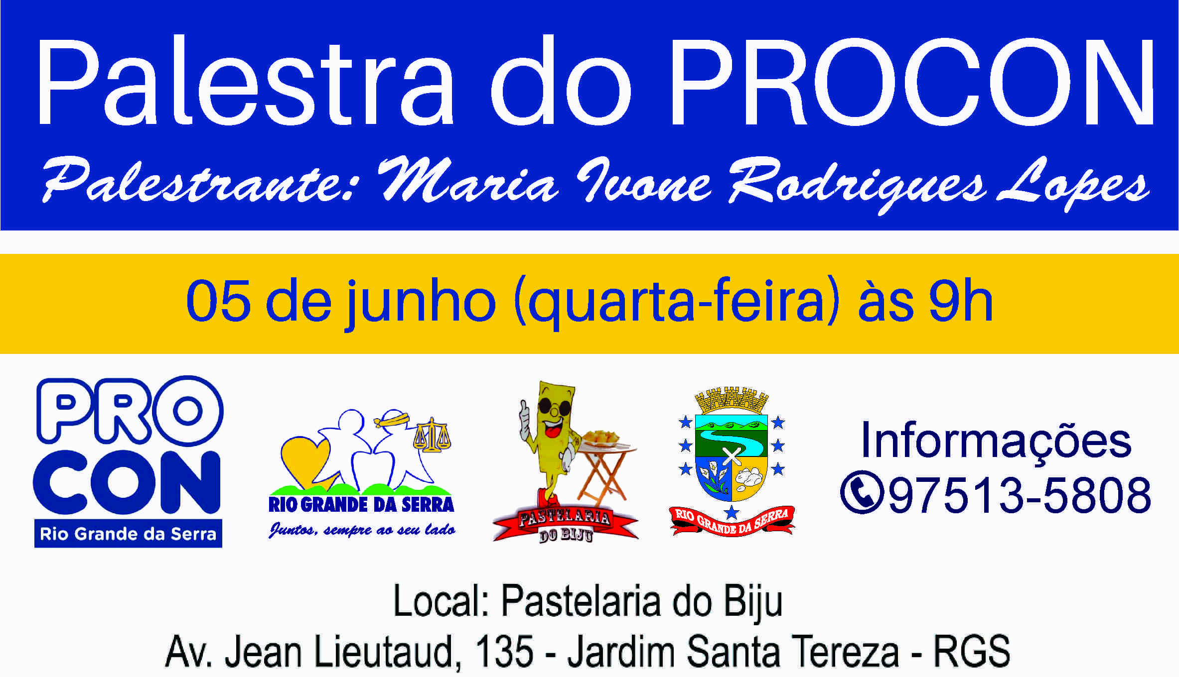 slide PROCON palestra Jornal Mais Notícias Notícias e informações