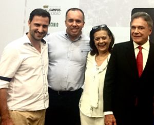 Gabriel Roncon, Kiko, Vera Motta, Secretária Nacional de Assuntos Jurídicos do PV e Senador Álvaro Dias (PV-PR) líder do PV no Senado Federal 