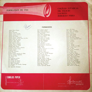 Disco Formatura 1966