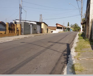 Avenida Ribeirão Pires fica na parte alta da cidade