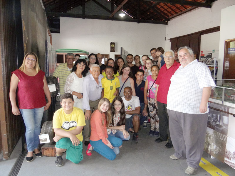 Alunos do Carlos Rohm valorizam história da cidade no Museu Ferroviário ...